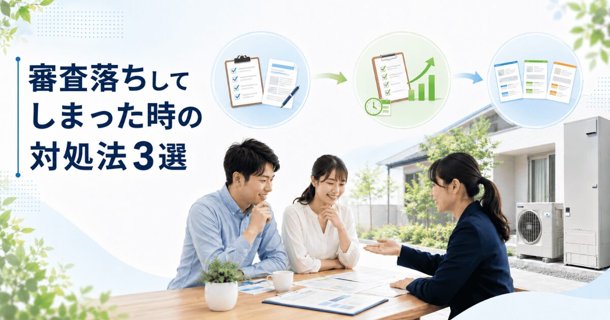 審査落ちしてしまった時の対処法3選