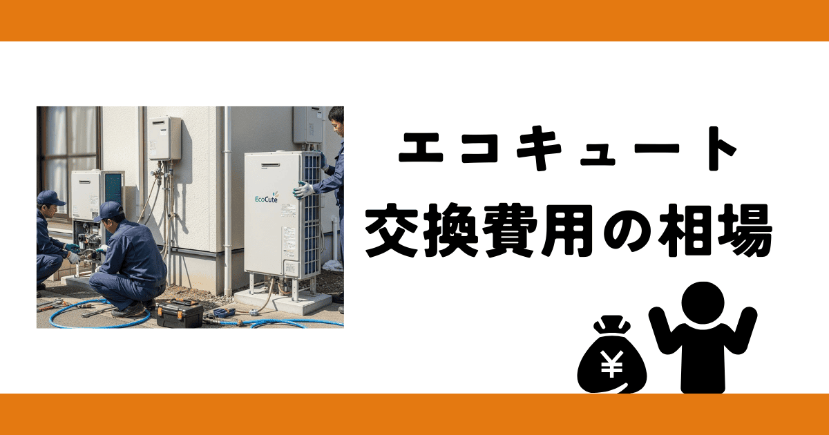 エコキュート交換費用の相場